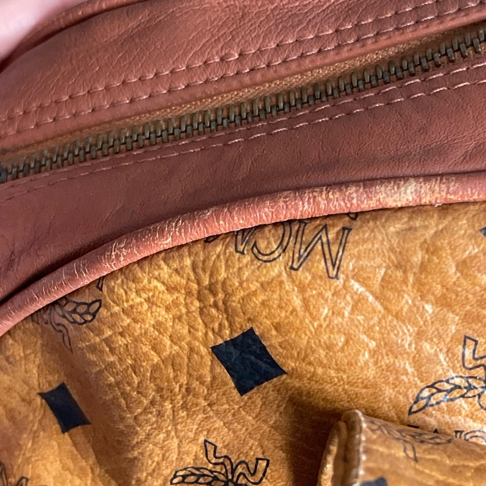 Authentic MCM vintage Congnac shopper tote large shoulder bag (KHS01) - Picture 6 of 15